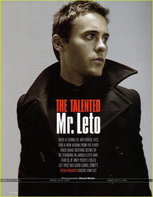 ������ ���� ( Jared Leto )