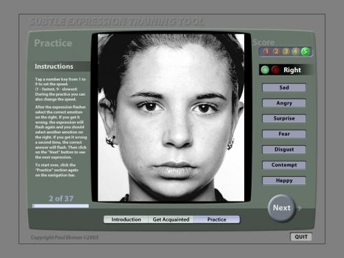 Subtle Expression Training Tool - SETT by Paul Ekman [2003 �., ����������]