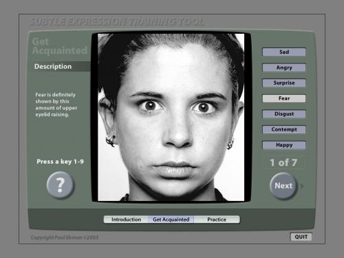 Subtle Expression Training Tool - SETT by Paul Ekman [2003 �., ����������]