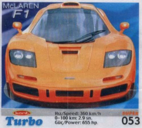 Коллекция вкладышей TURBO 1250 штук.
