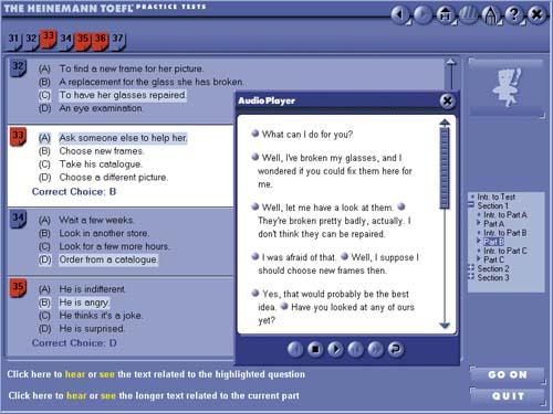 The Heinemann TOEFL - 2 CD для подготовки к экзамену