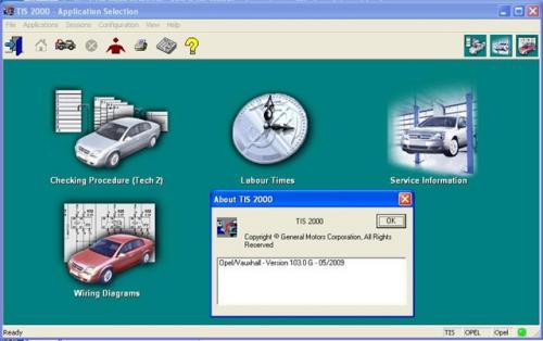 Opel TIS 2000 RUS/ENG v103.0 (05/2009)