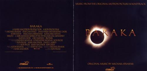(Soundtrack) Michael Stearns - Baraka / Барака - 1992, APE (image + .cue), lossless