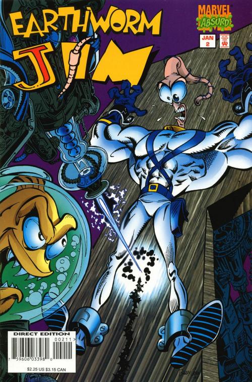 Earthworm Jim (vol.1) / �������� ������ ���� (1-�� �������) #1-3 of 3 [Rus, 1996]