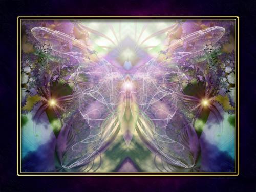 Fractal galaxy light