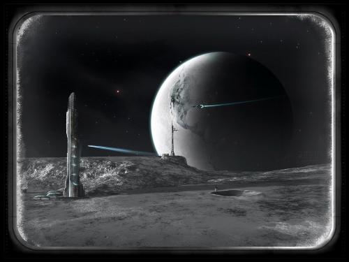 Космос 3D Graphic Part 2