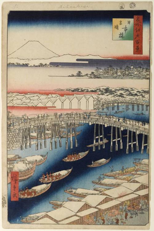 ������ ������ "��� ����� ���" / One Hundred Famous Views of Edo