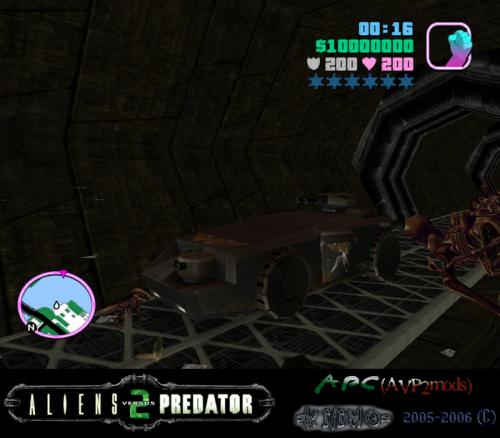 Grand Theft Auto / GTA Vice City:Aliens VS Predator 2 [Action]